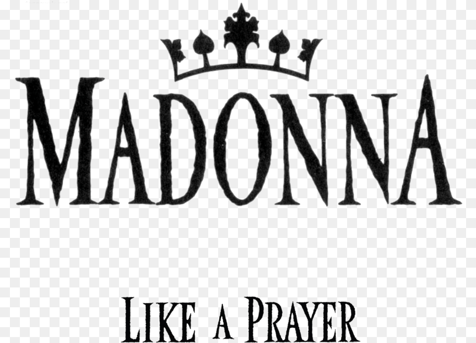 240 Pixels Madonna Like A Prayer Logo, Accessories, Jewelry, Text Png Image