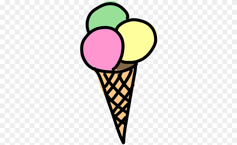 Ice Cream Emoji, Dessert, Food, Ice Cream, Cone Free Png Download