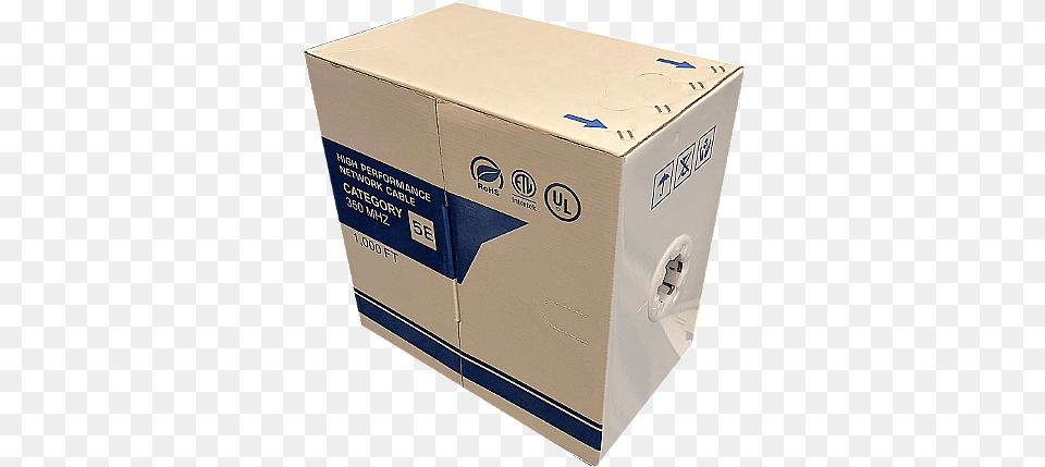 24awg Utp Ethernet High Speed Network Cable Box Ethernet, Cardboard, Carton, Package, Package Delivery Free Png Download