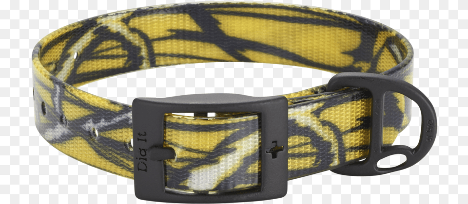 25 B Yellow Camo, Accessories, Buckle, Collar Png