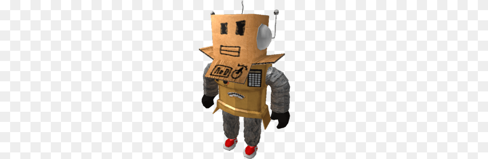 25 March 2012 Roblox Character Robot, Box, Cardboard, Carton, Package Free Transparent Png