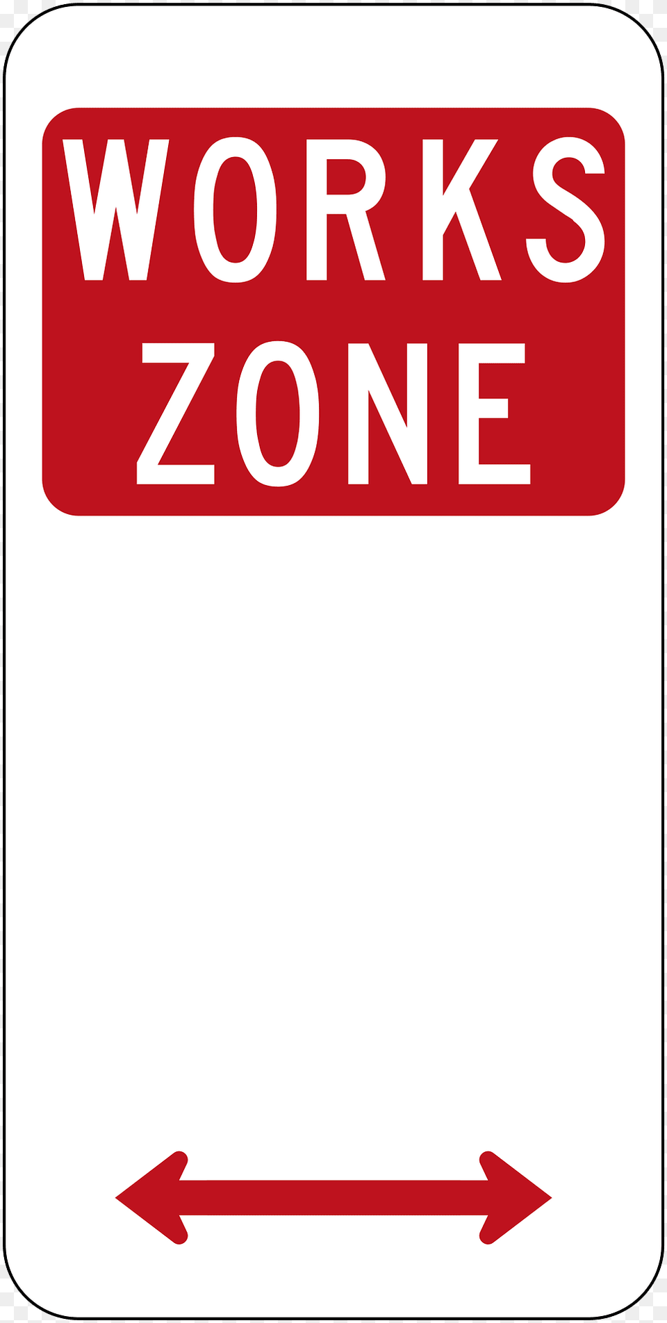 25 Works Zone Clipart, Sign, Symbol, Road Sign, Bus Stop Free Png Download