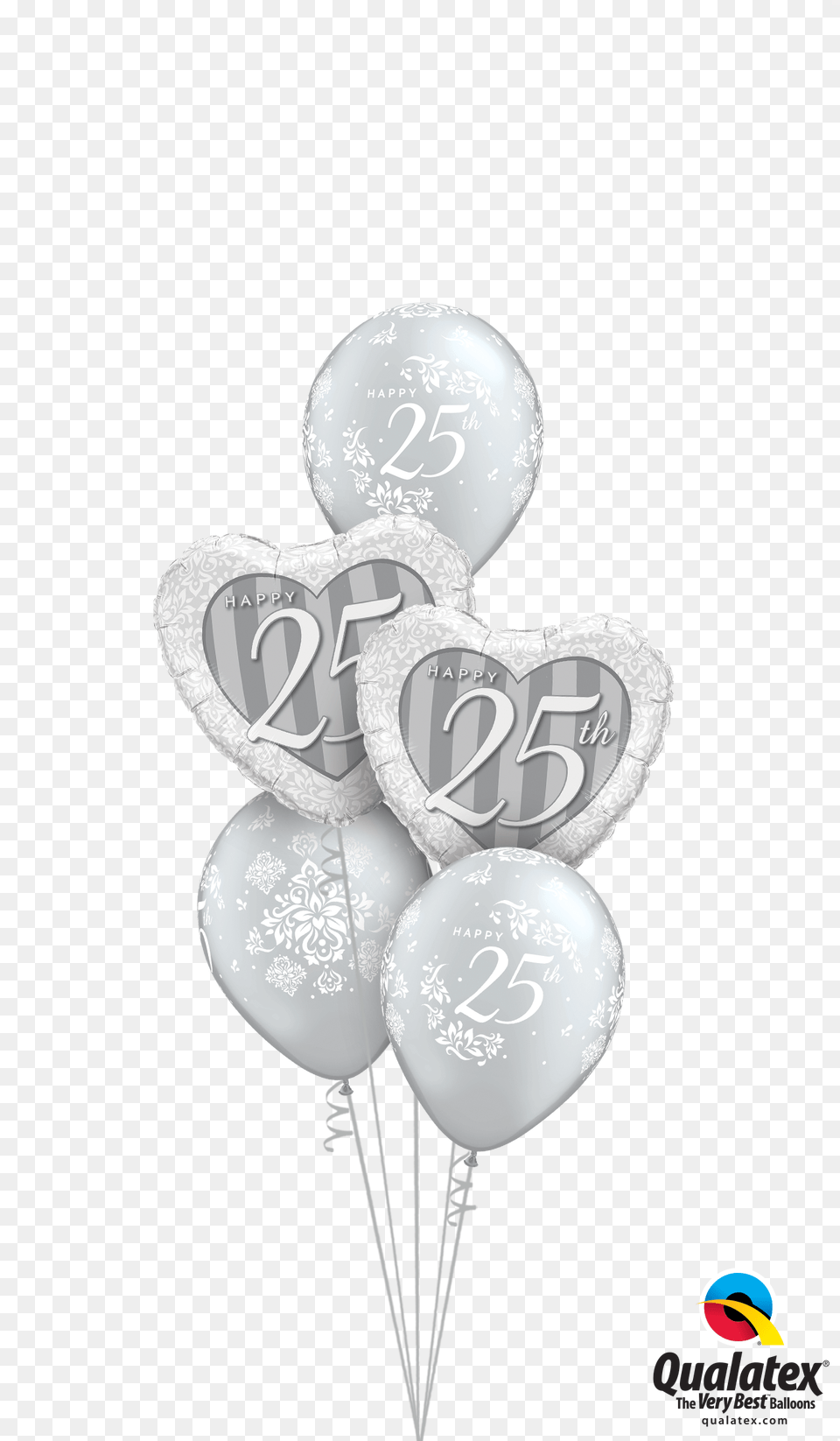 25th Anniversary Classic At London Helium Balloons 25th Wedding Anniversary Helium Balloons, Balloon, Accessories, Jewelry Png