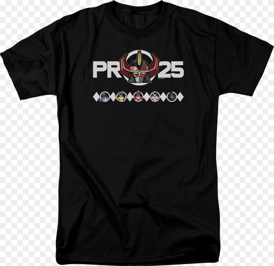 25th Anniversary Mighty Morphin Power Rangers T Shirt Law And Order Special Victims Unit T Shirt, Clothing, T-shirt Png Image