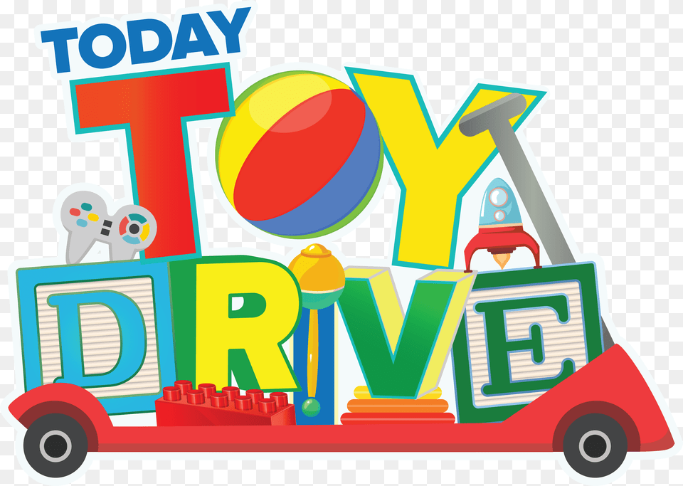 25th Annual Toy Drive, Bulldozer, Machine Free Png