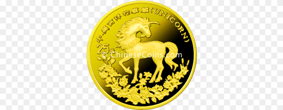 25y Gold Unicorn Coin Rev Unicorn, Money Free Transparent Png