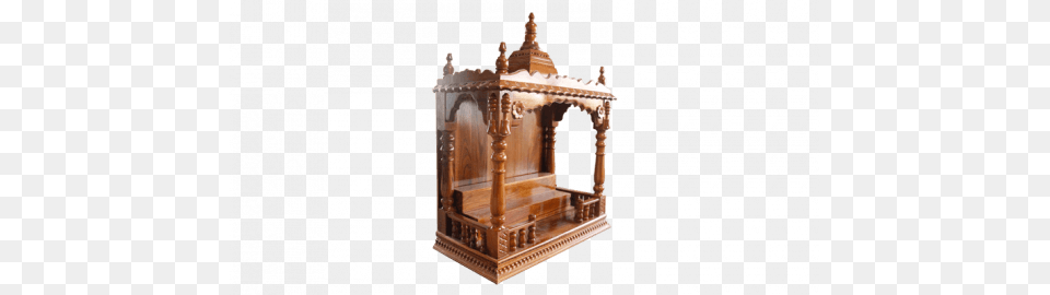 Temple Arch, Crib, Furniture, Infant Bed, Wood Free Png