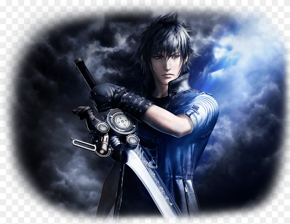 Noctis, Sword, Weapon, Adult, Male Png Image