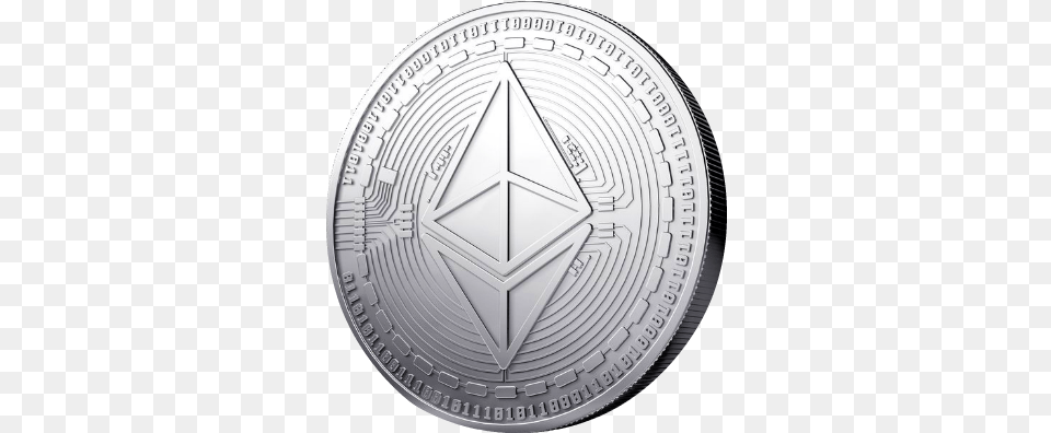 Ethereum, Silver, Coin, Money Png