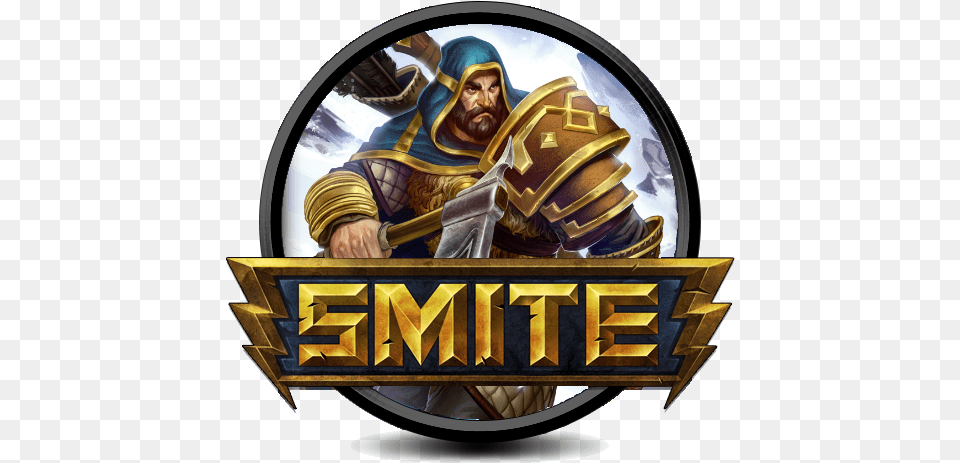 Smite Logo, Adult, Male, Man, Person Free Png