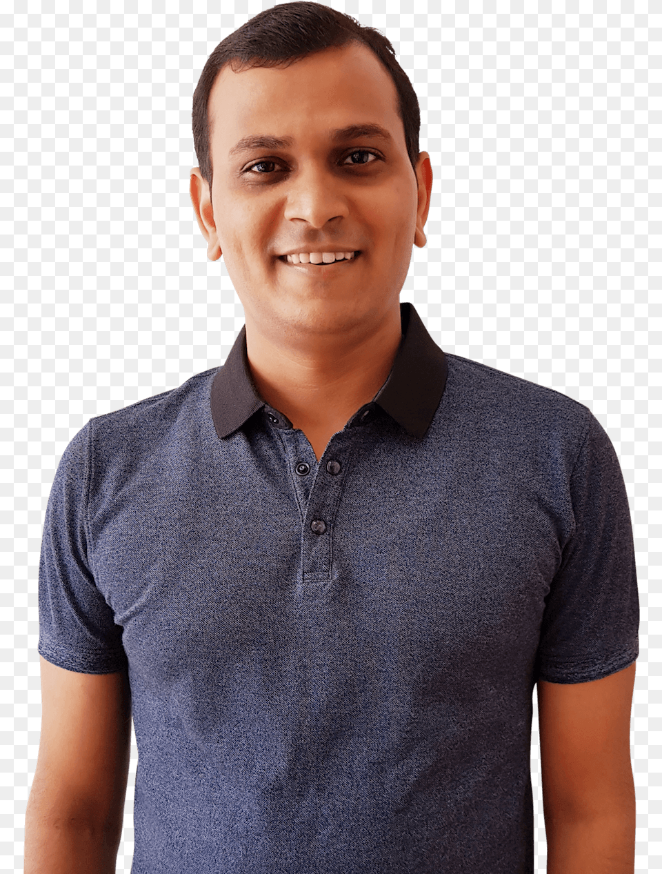 Chandan, Smile, Person, Portrait, Shirt Free Png