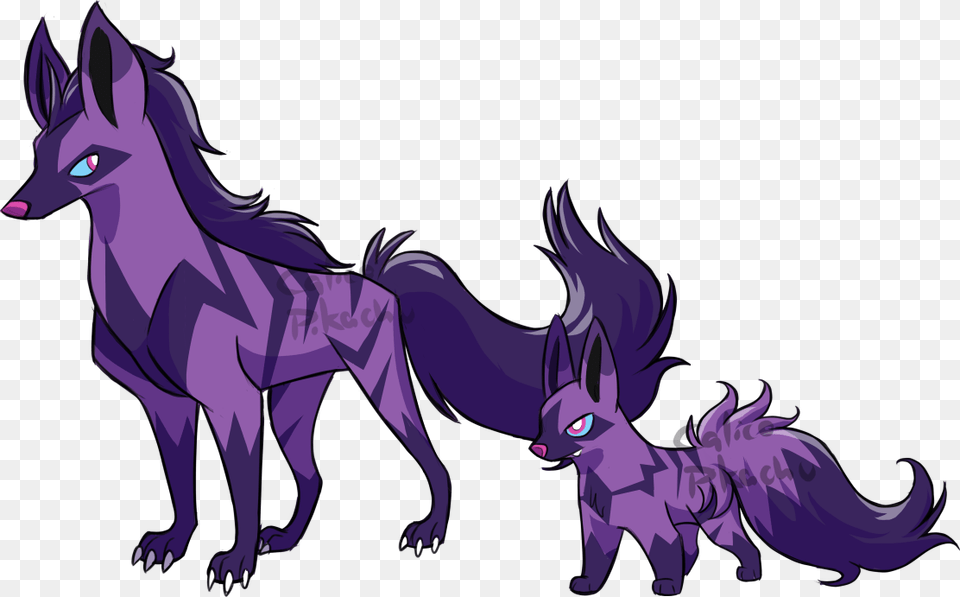 Rockruff, Purple, Animal, Kangaroo, Mammal Png