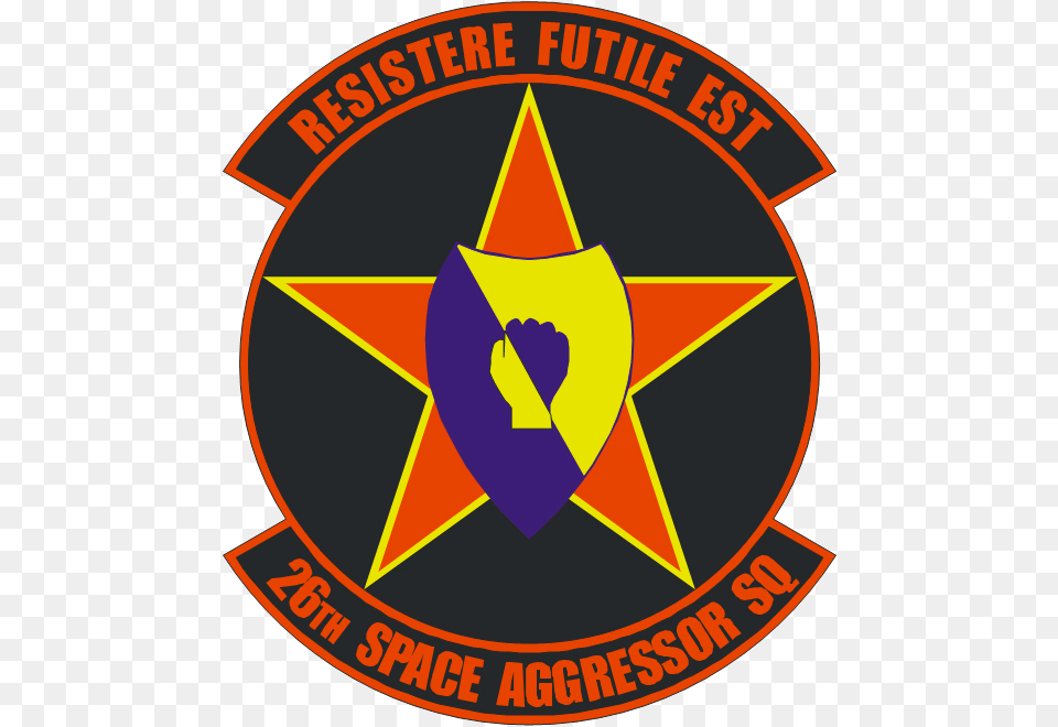 26th Space Aggressor Squadron Emblem, Logo, Symbol, Can, Tin Free Png Download
