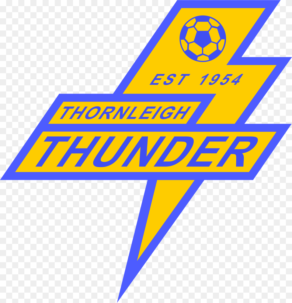 Thunders, Logo, Ball, Football, Soccer Png Image