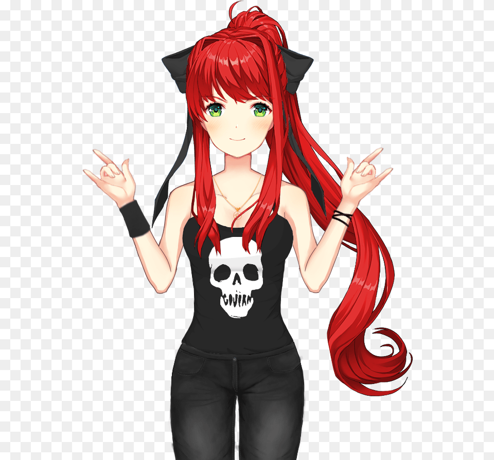 Monika Ddlc, Book, Comics, Publication, Woman Free Transparent Png