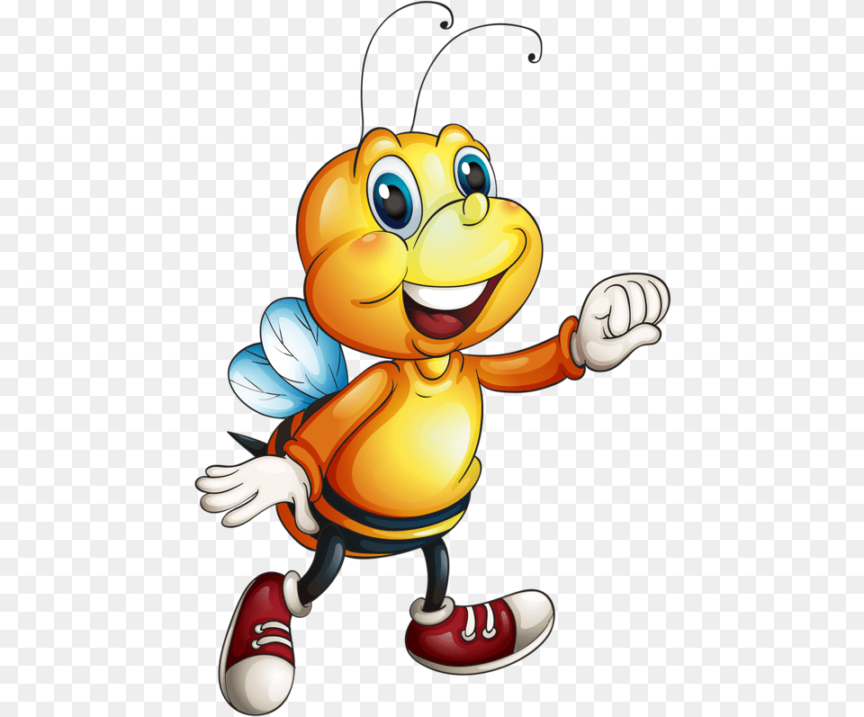 Cartoon Bee, Dynamite, Weapon Free Transparent Png