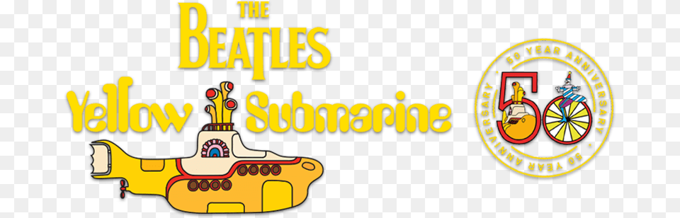 27f8 405e 9eb3 2be0a736b74e Yellow Submarine 50th Anniversary, Logo Free Png