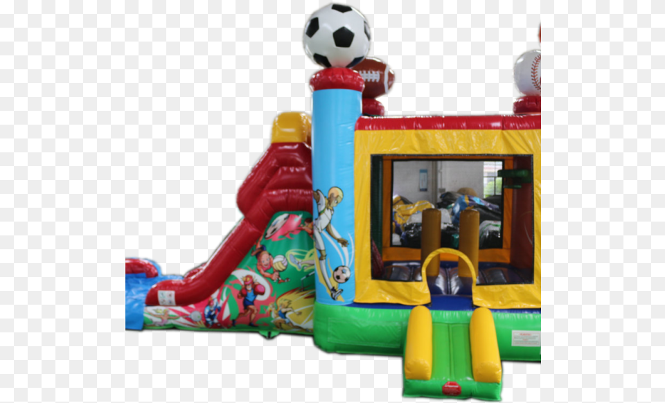 28 All Star Sport Wet Dry Combo 2839 All Star Sport Bounce House Wet, Inflatable, Play Area, Indoors, Person Png Image