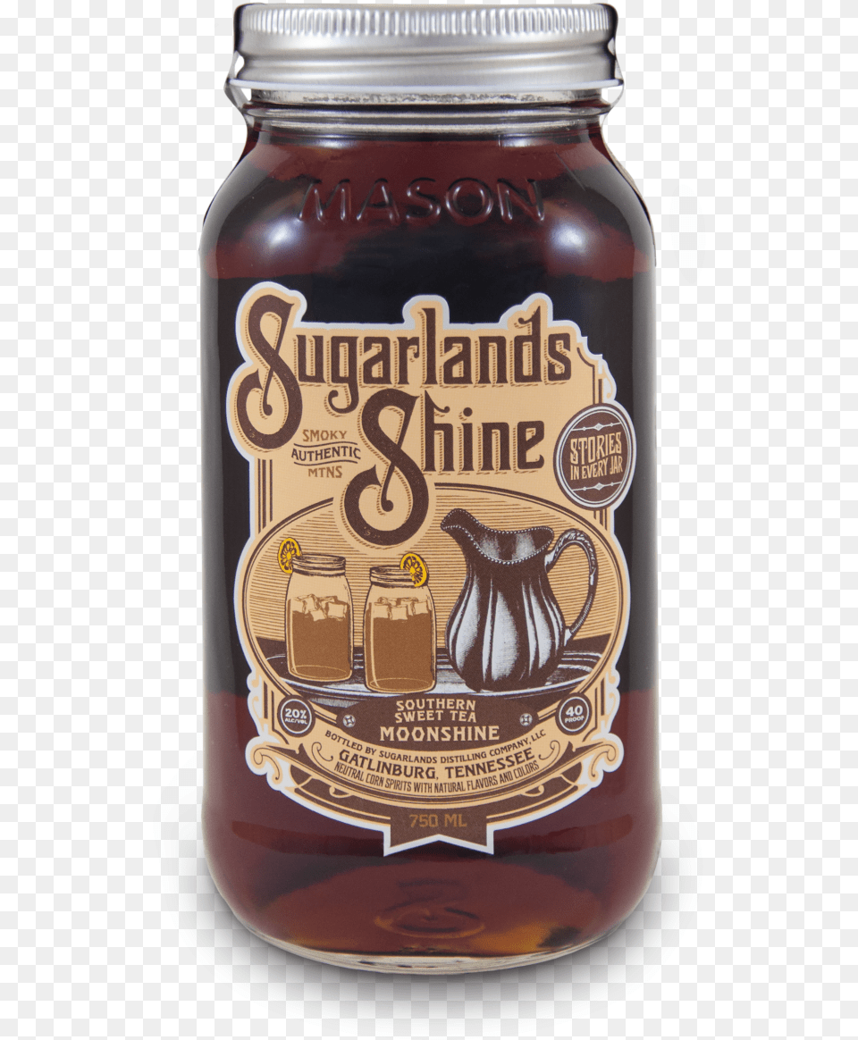 Sweet Tea, Jar, Alcohol, Beer, Beverage Free Png