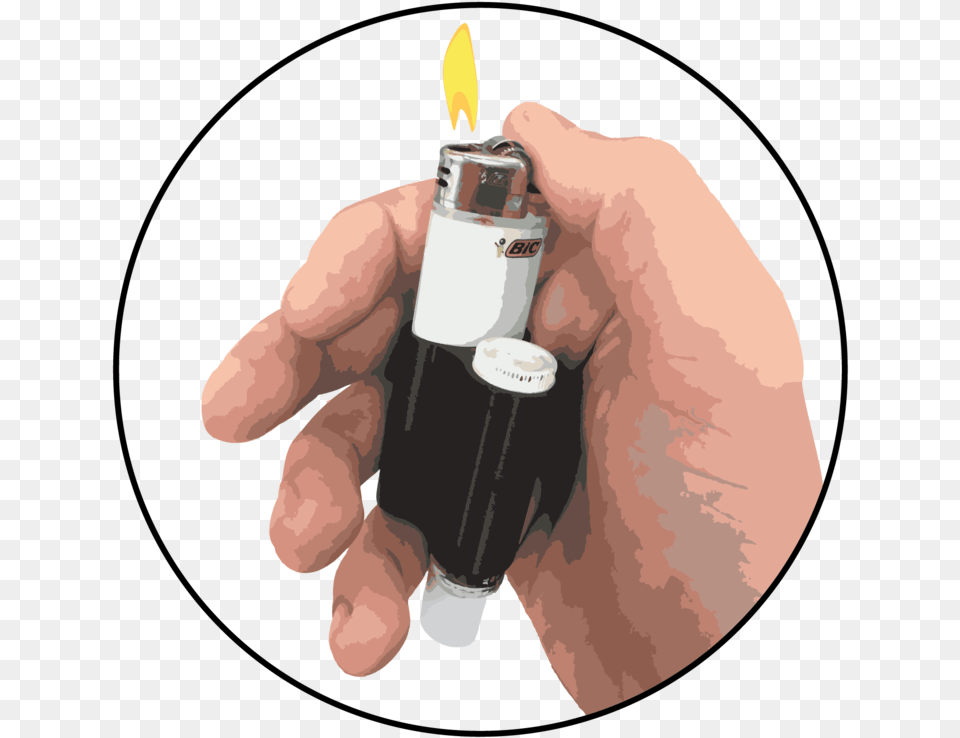 Bic Lighter, Candle Png Image