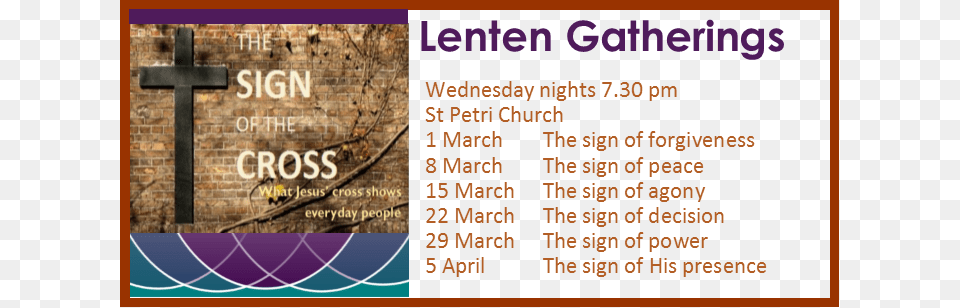 Lent, Brick, Cross, Symbol, City Png Image