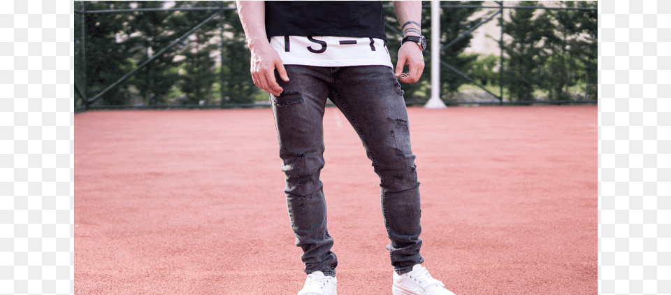 Ripped Jeans, Clothing, Pants, Person, Footwear Png