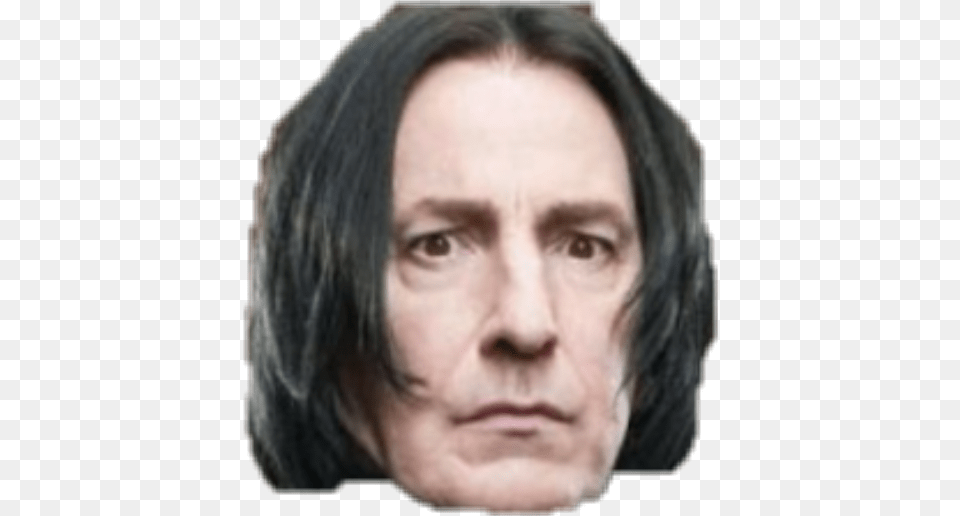 Snape, Person, Face, Sad, Frown Free Transparent Png