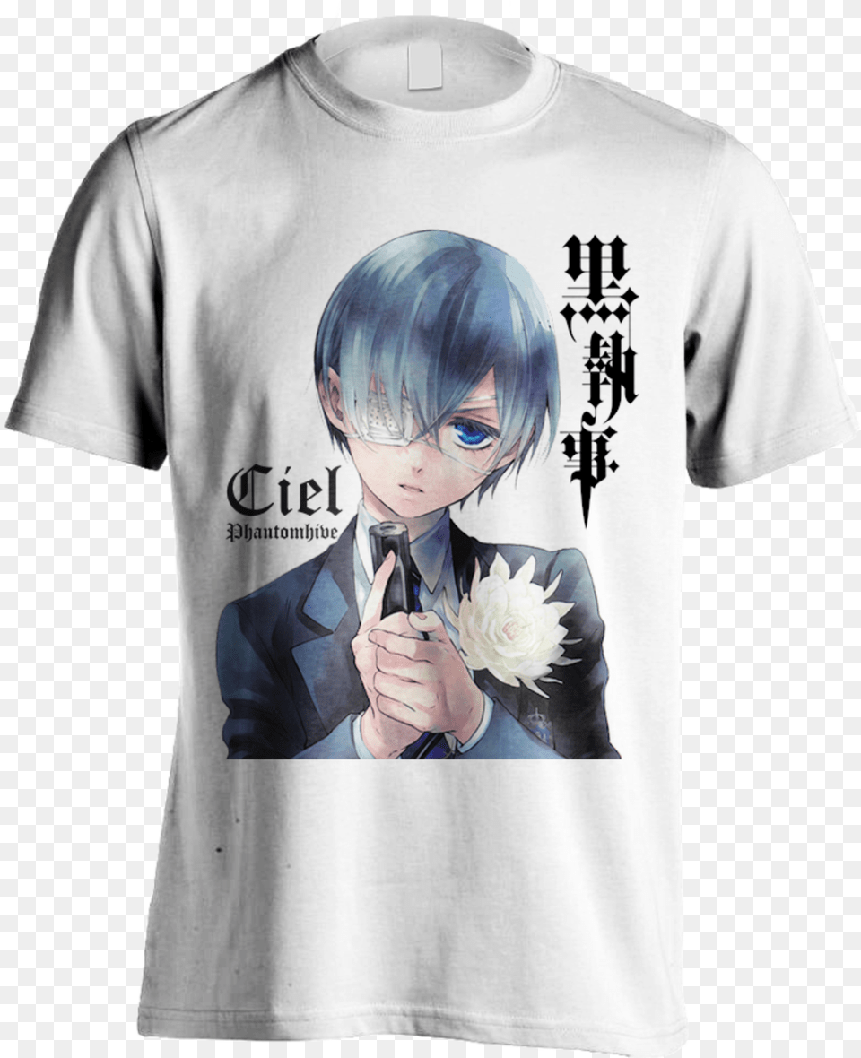 2048 0 Black Butler, T-shirt, Clothing, Shirt, Adult Png