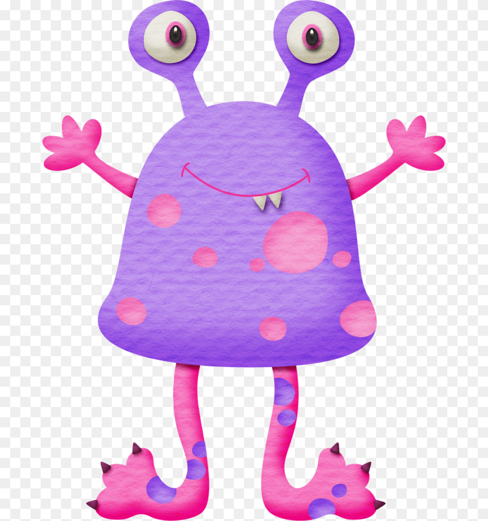 Monster Clipart, Applique, Pattern, Plush, Toy Png