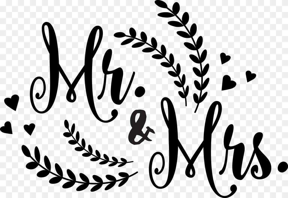 Mr And Mrs, Text Png