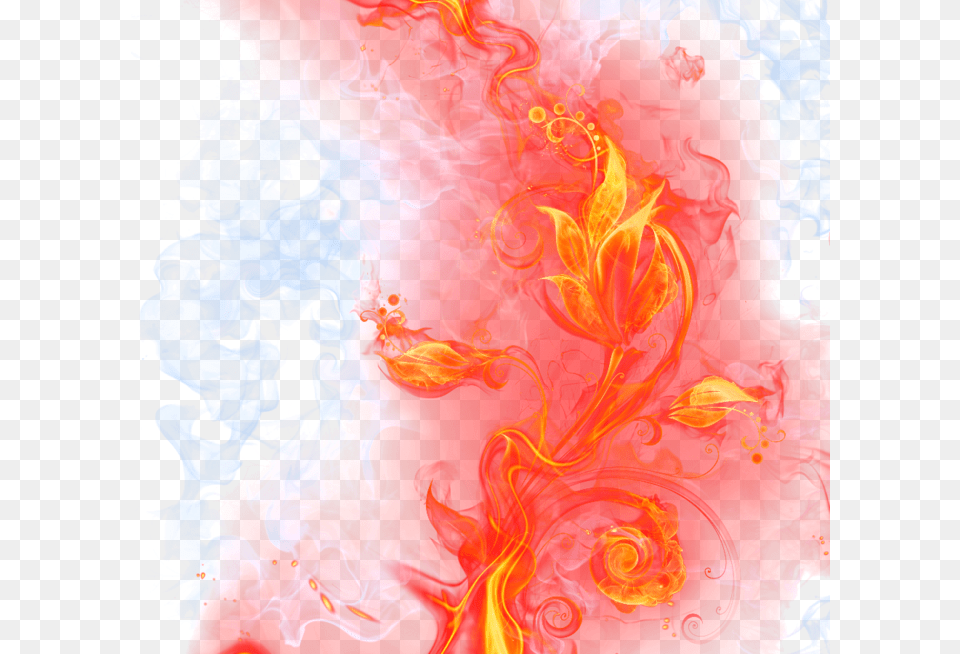 Fire Flower, Art, Graphics, Pattern, Modern Art Free Transparent Png