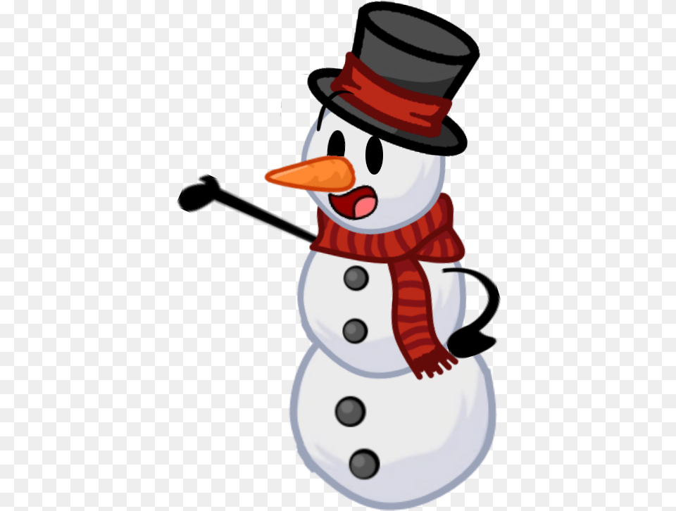 Cartoon Snow, Nature, Outdoors, Winter, Snowman Png Image