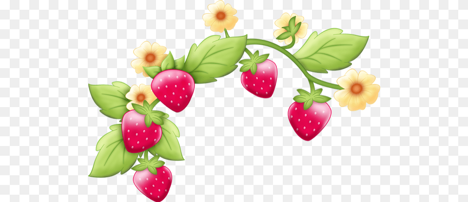 Fresas, Berry, Food, Fruit, Plant Free Png Download