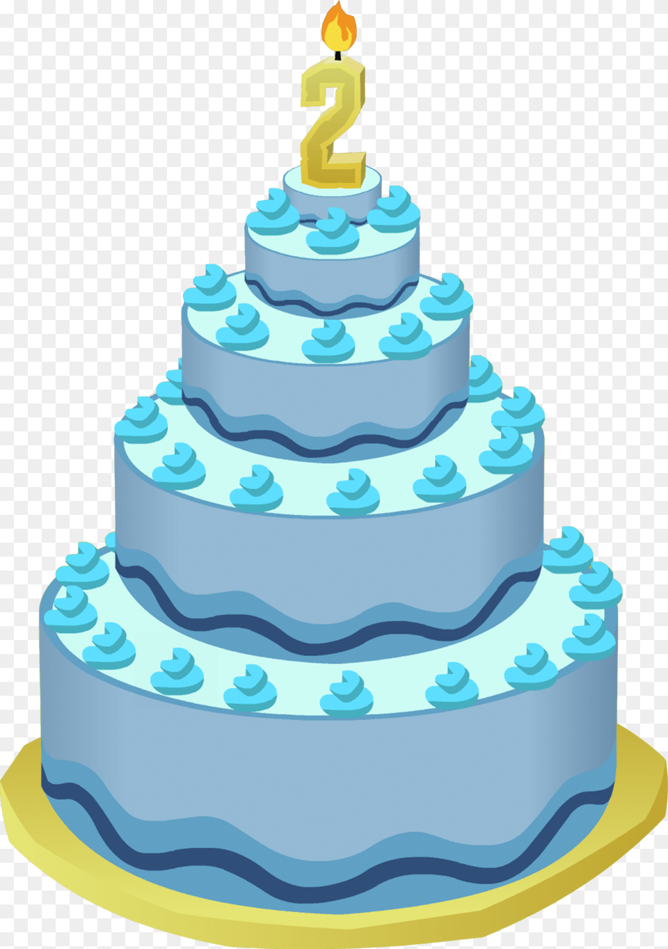 2nd Animal Jam Bday Cakes, Birthday Cake, Cake, Cream, Dessert Free Png Download