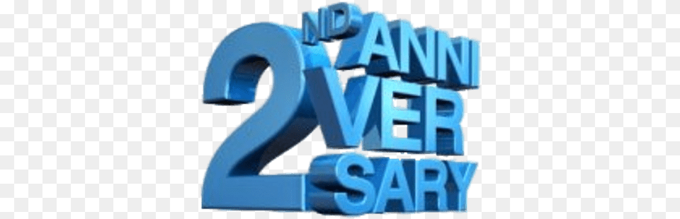 2nd Anniversary 3d Happy Anniversary 20 Gif, Number, Symbol, Text Free Transparent Png