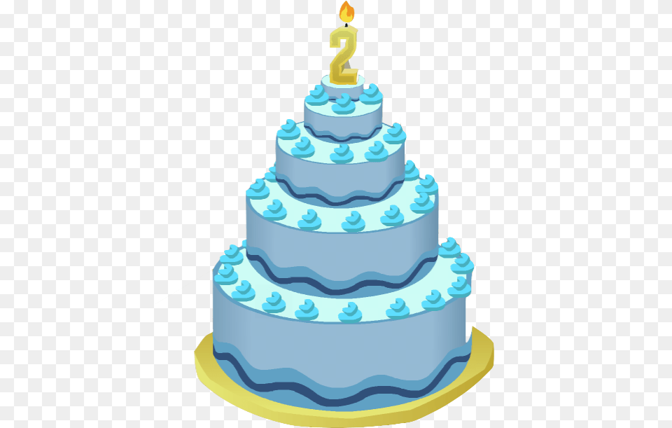 2nd Birthday Cake 1 2nd Birthday Cake, Dessert, Food, Birthday Cake, Cream Png