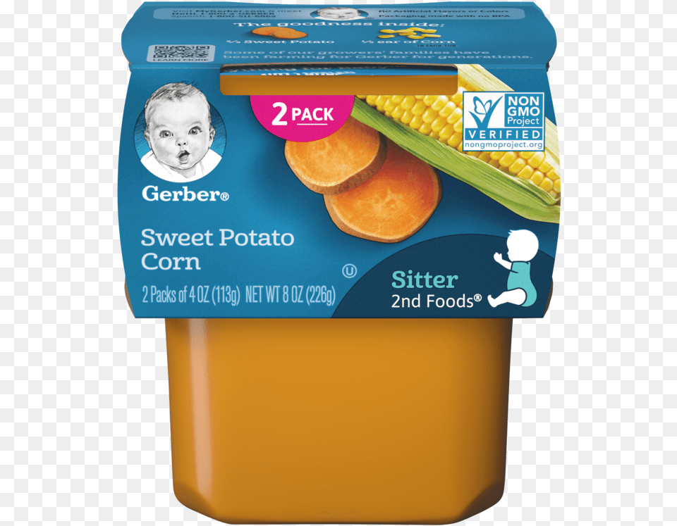 2nd Foods Sweet Potato Corn Apple Chicken Baby Food, Person, Face, Head, Meal Free Transparent Png