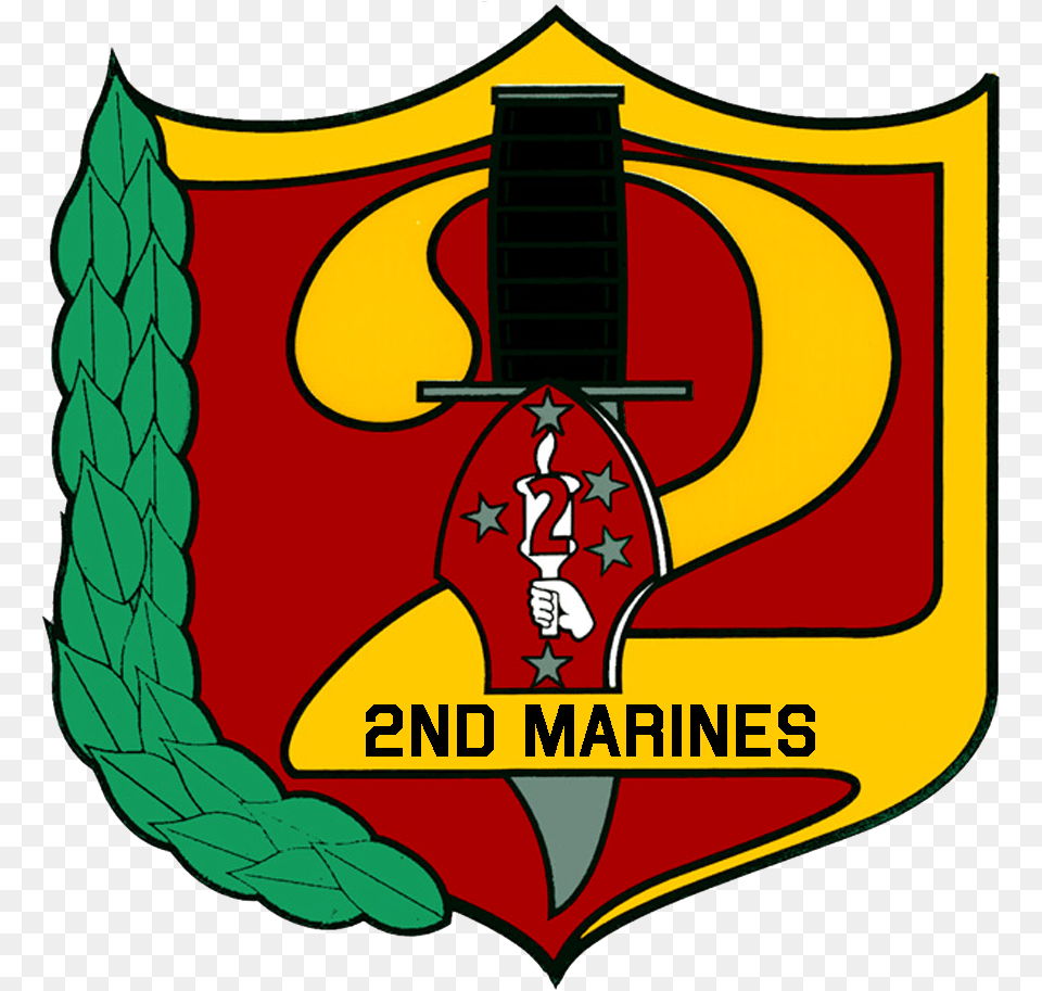2nd Marine Regiment Insignia 2nd Marine Regiment, Armor, Logo, Shield Free Png Download