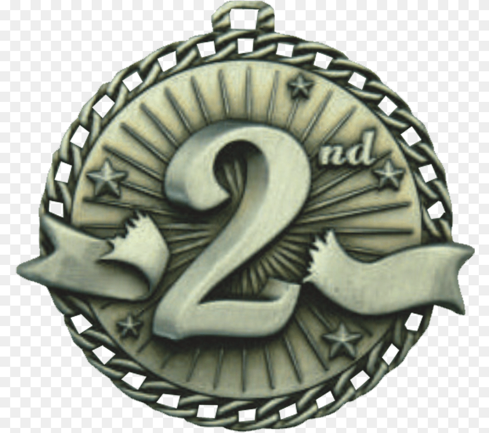 2nd Place Med Ribbon Burst 2nd Place Medal, Helmet, Accessories, Badge, Logo Png