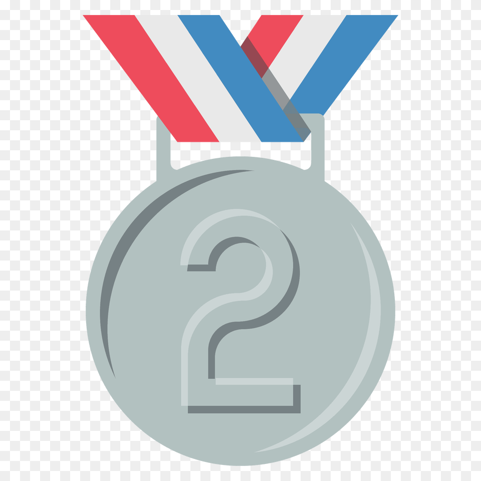 2nd Place Medal Emoji Clipart, Gold, Text Png