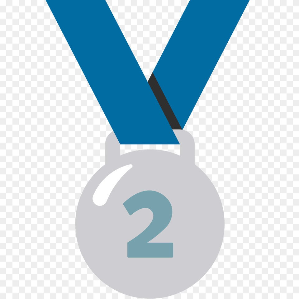 2nd Place Medal Emoji Clipart, Gold, Gold Medal, Trophy Free Transparent Png