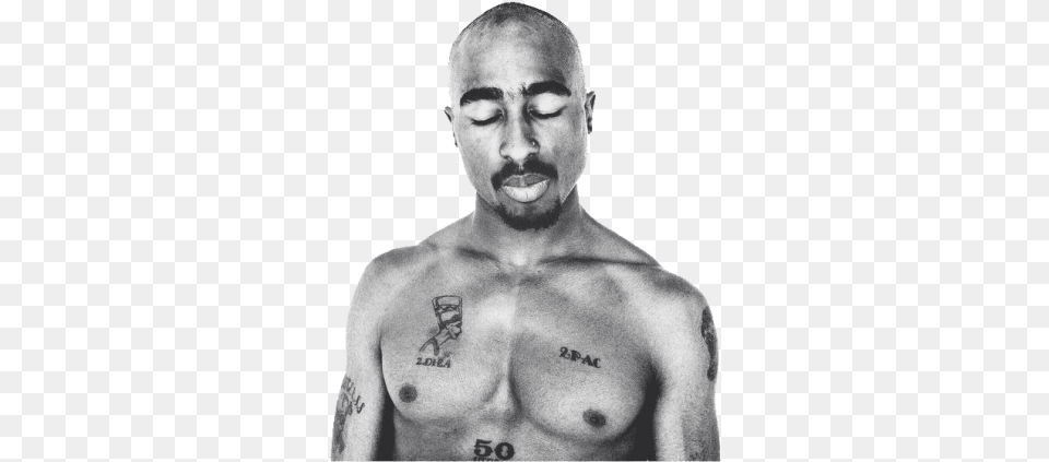 2pac Images Transparent We Have No Patience, Tattoo, Skin, Portrait, Photography Png