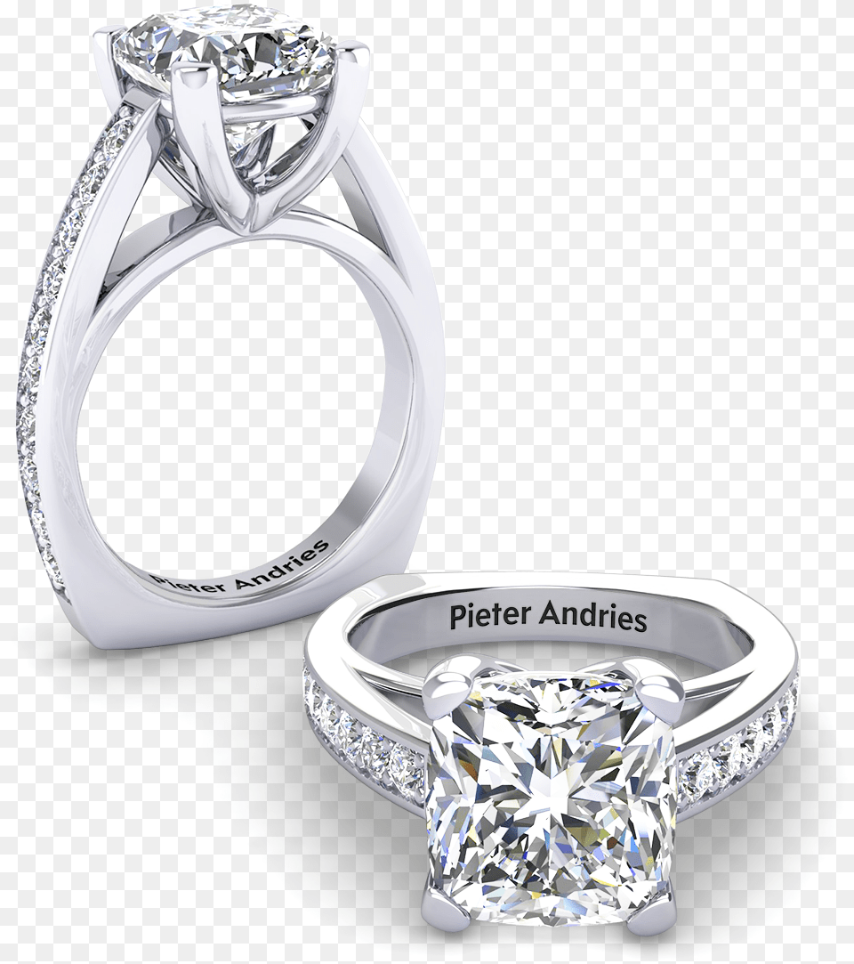 2view L Engagement Ring, Accessories, Diamond, Gemstone, Jewelry Free Png Download