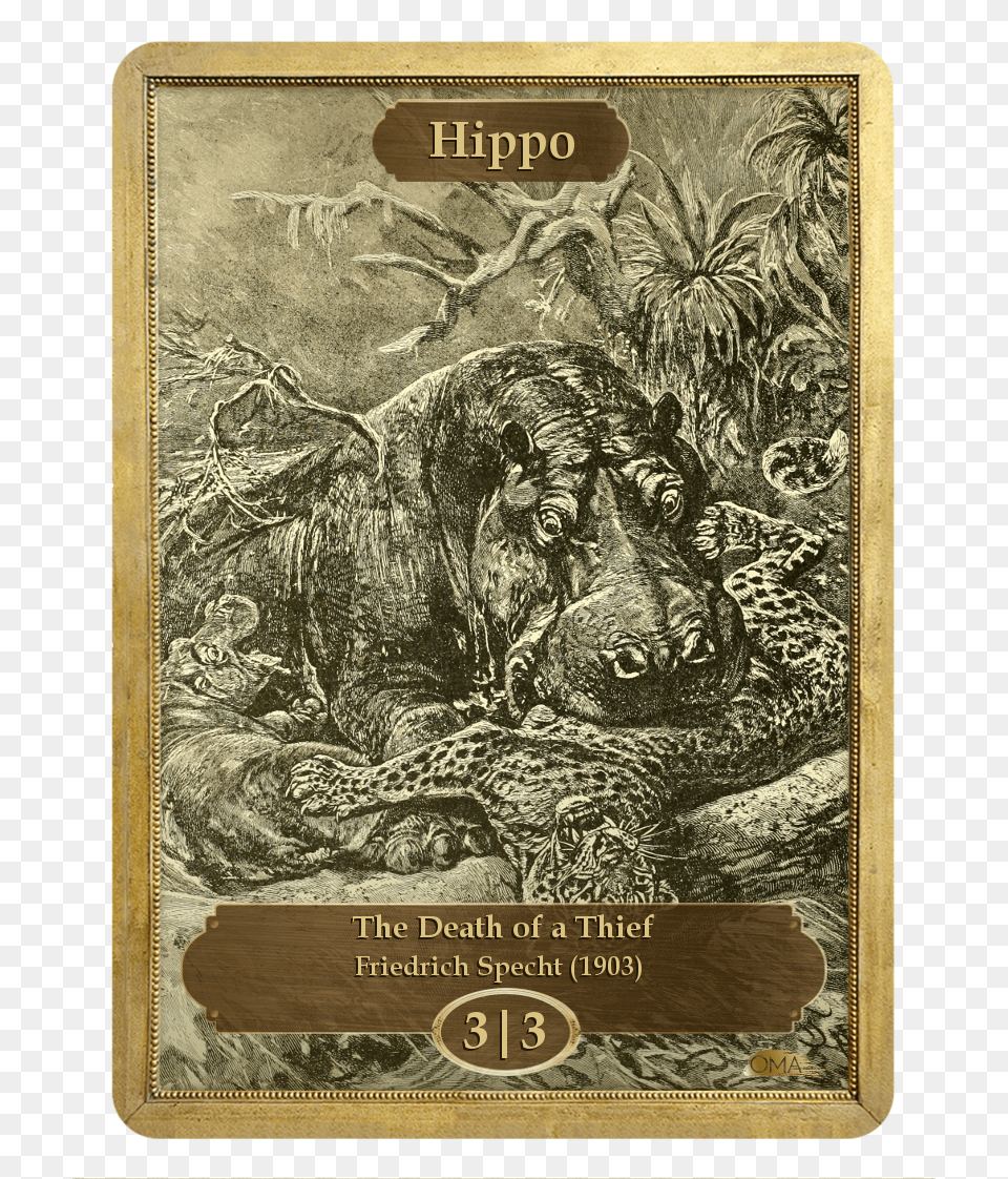 3 Hippo Token, Art, Book, Painting, Publication Free Transparent Png