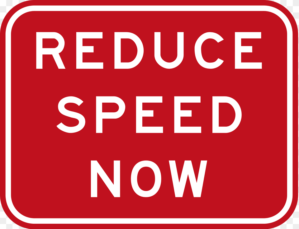 3 Reduce Speed Now Clipart, First Aid, Sign, Symbol, Road Sign Free Transparent Png