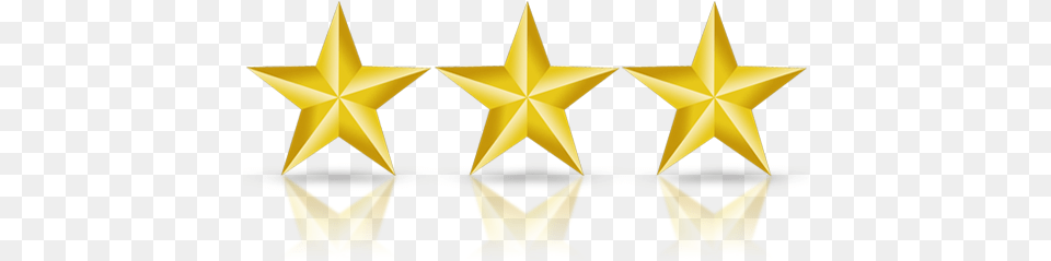 3 Stars, Gold, Star Symbol, Symbol Png