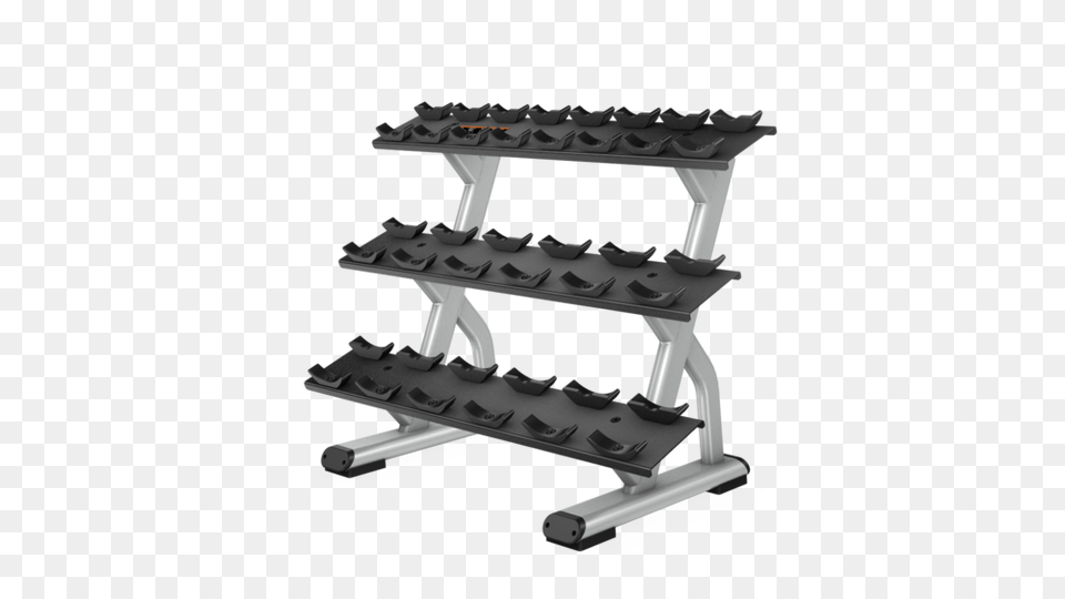 3 Tier 10 Pair Dumbbell Rack, Furniture, Stand Free Png