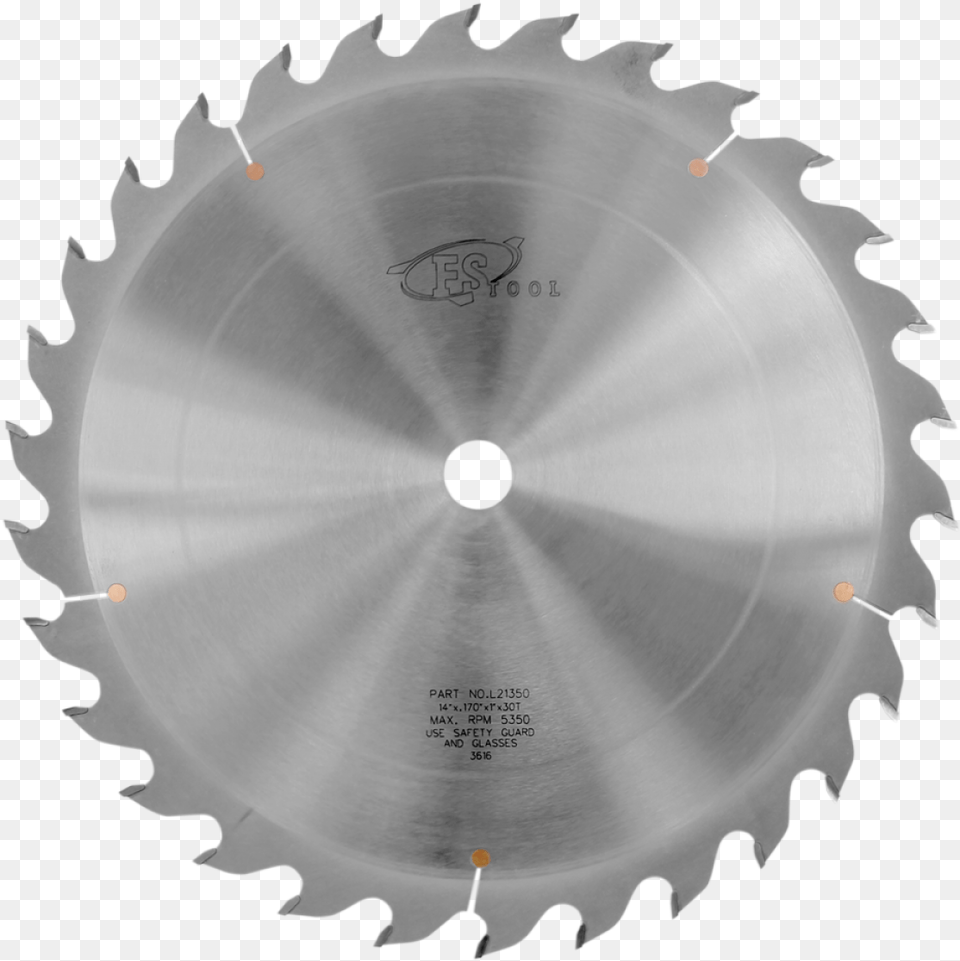 30 Teeth Rip Saw Blade Fs Tool Saw Blade Transparent, Electronics, Hardware, Computer Hardware, Face Free Png Download