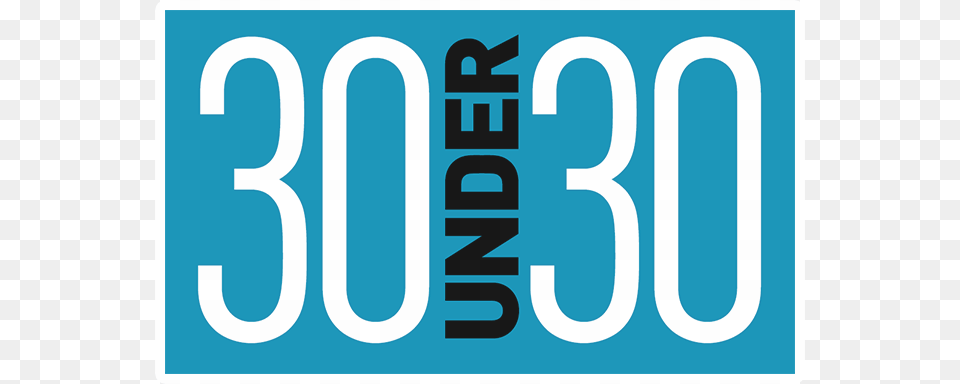 30 Under 30 The Most Brilliant Young Entrepreneurs Inc 30 Under 30 Logo, License Plate, Transportation, Vehicle, Dynamite Png Image