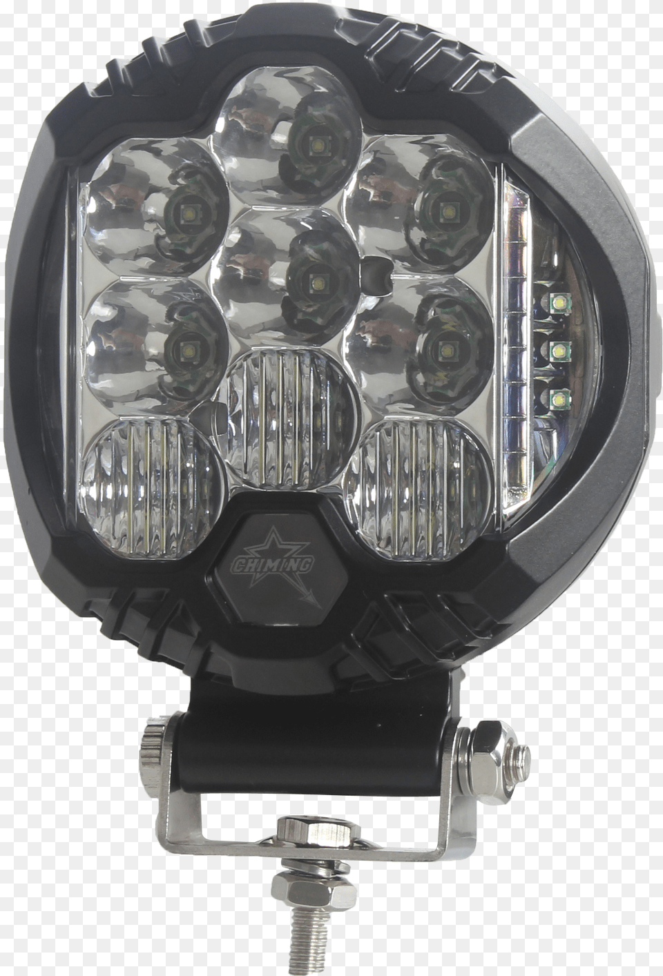30 Watt Driving Light With Dual Side U0026 Angel Eyes Light, Headlight, Transportation, Vehicle, Car Png